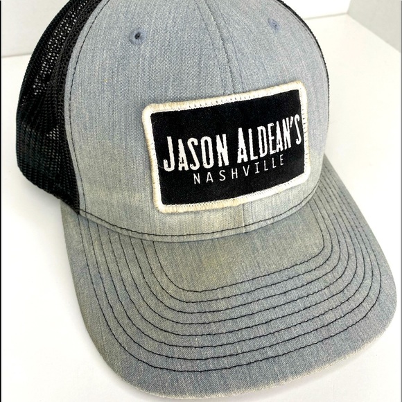 Jason Aldean’s Nashville Trucker SnapBack Hat Patch Front by Richardson OSFM - Picture 2 of 6